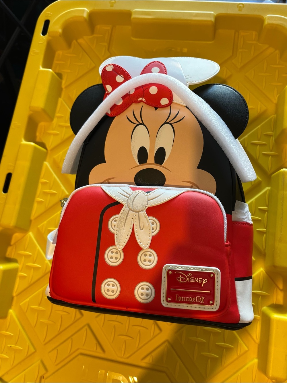 Disney x Loungefly Red Minnie Mouse Backpack